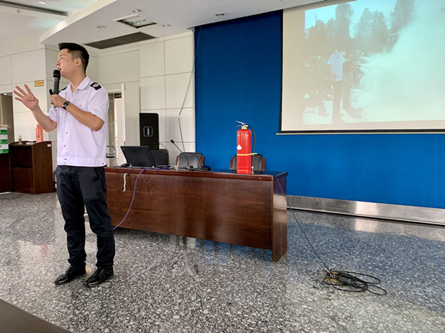 “消除事故隱患，筑牢安全防線(xiàn)”——沃頓機(jī)械參加園區(qū)消防安全講座