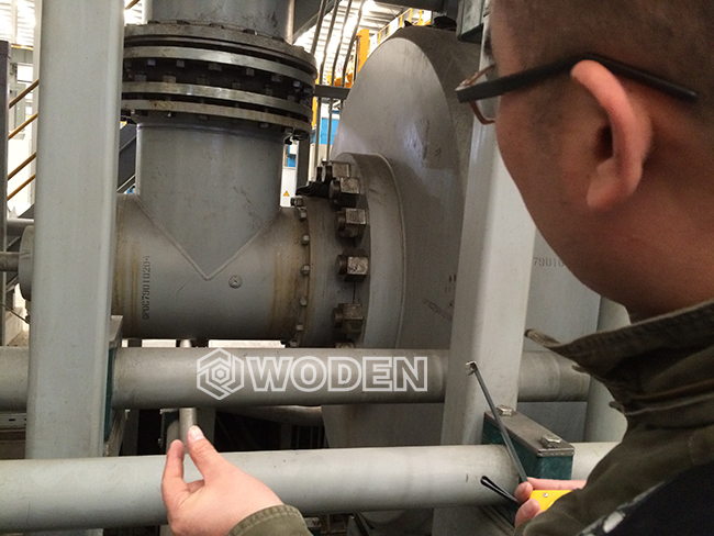 沃頓技術(shù)員現(xiàn)場(chǎng)測(cè)量選型情景 沃頓技術(shù)員現(xiàn)場(chǎng)測(cè)量選型情景