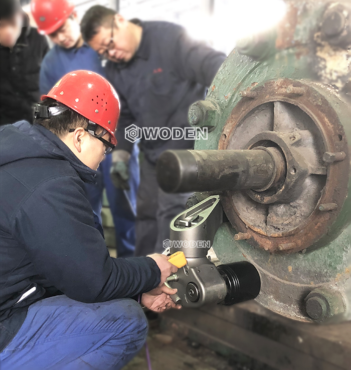 沃頓液壓扳手應用于平頂山某國企閥門廠