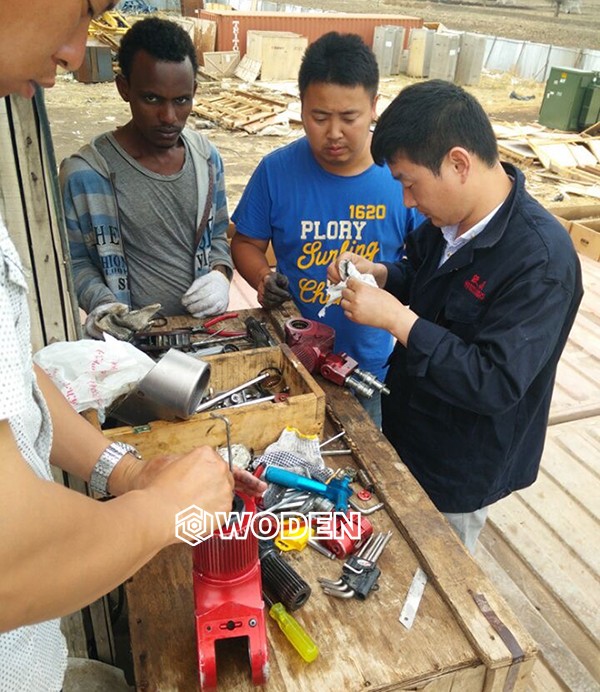 沃頓液壓扳手應用于非洲某大型發力發電場